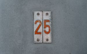 Preview wallpaper number, numbers, number plate, wall, symbols