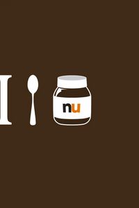 Preview wallpaper nutella, butter, chocolate