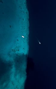 Preview wallpaper ocean, aerial view, water, boats