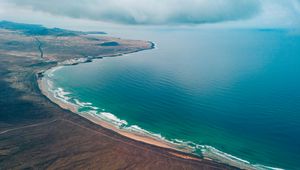 Preview wallpaper ocean, coast, las nieves, canary islands, spain