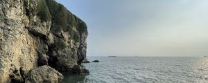 Preview wallpaper ocean, rock, stones, waves