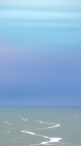 Preview wallpaper ocean, sea, horizon, wave, minimalism
