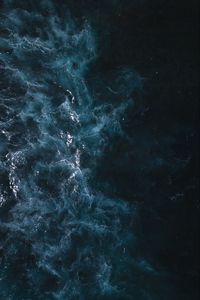 Preview wallpaper ocean, sea, water, aerial view, waves