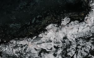 Preview wallpaper ocean, shore, ice, water