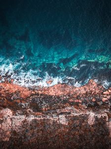 Preview wallpaper ocean, shore, water, manly, australia