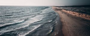 Preview wallpaper ocean, surf, coast, sea, horizon