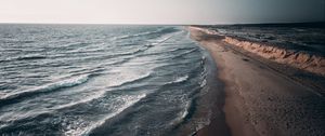 Preview wallpaper ocean, surf, coast, sea, horizon