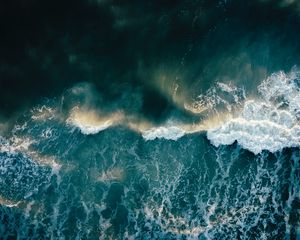 Preview wallpaper ocean, surf, foam, waves