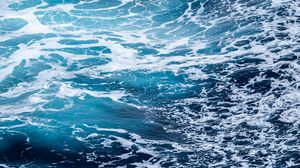 Preview wallpaper ocean, water, foam, waves