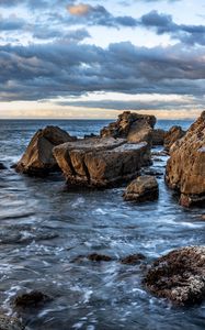 Preview wallpaper ocean, water, rocks, stones