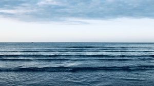 Preview wallpaper ocean, water, waves, horizon