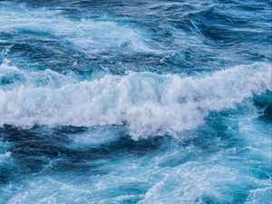 Preview wallpaper ocean, water, waves, blue
