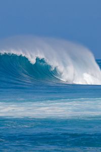 Preview wallpaper ocean, wave, water, foam, blue