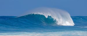 Preview wallpaper ocean, wave, water, foam, blue