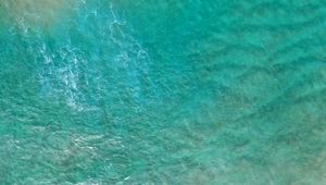 Preview wallpaper ocean, waves, blue, aerial view