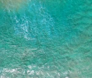 Preview wallpaper ocean, waves, blue, aerial view