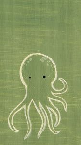 Preview wallpaper octopus, drawing, background, surface