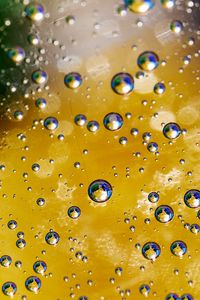 Preview wallpaper oil, liquid, bubbles, macro