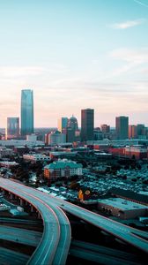 Preview wallpaper oklahoma city, usa, skyscrapers, buildings, architecture