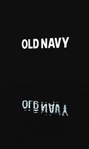 Preview wallpaper oldnavy, words, inscription, glow, black