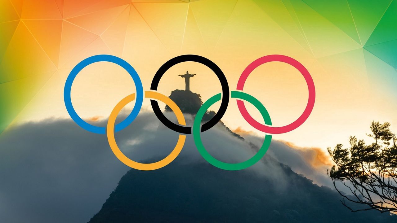 Wallpaper olympic games rio 2016, rio de janeiro, brazil, corcovado