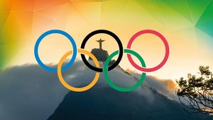 Preview wallpaper olympic games rio 2016, rio de janeiro, brazil, corcovado