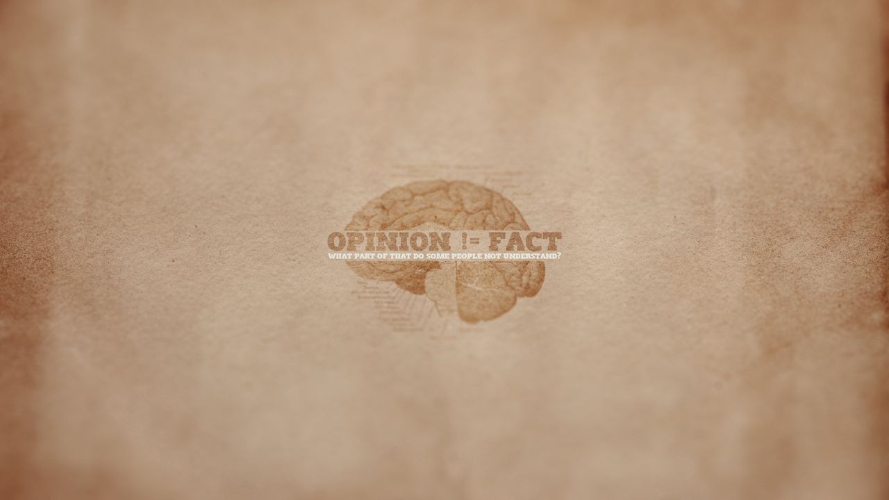 Wallpaper opinion, minimalism, sign, phrase, meaning, brain
