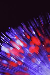 Preview wallpaper optical fiber, glare, bokeh, shine