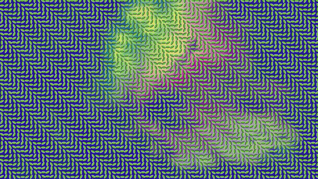 Wallpaper optical illusion, colorful, surface, line, light