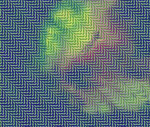 Preview wallpaper optical illusion, colorful, surface, line, light