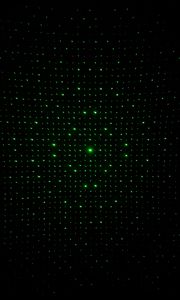 Preview wallpaper optical illusion, dots, glow, green, dark