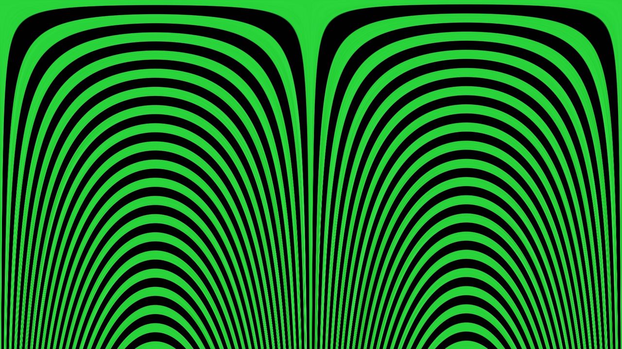 Wallpaper optical illusion, lines, background, band