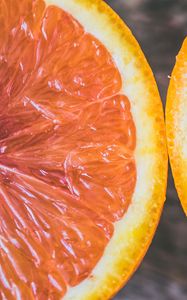 Preview wallpaper orange, citrus, cut, ripe