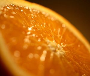 Preview wallpaper orange, cut, ripe, juicy, fruit
