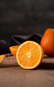 Preview wallpaper orange, fruit, citrus, slices