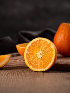Preview wallpaper orange, fruit, citrus, slices