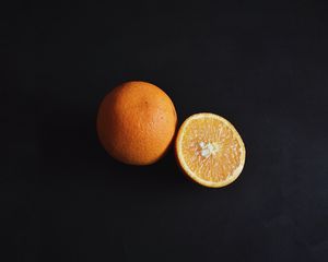 Preview wallpaper orange, fruit, citrus, slice