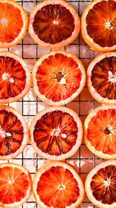 Preview wallpaper orange, fruit, citrus, mesh