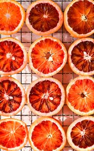 Preview wallpaper orange, fruit, citrus, mesh