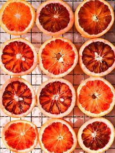 Preview wallpaper orange, fruit, citrus, mesh