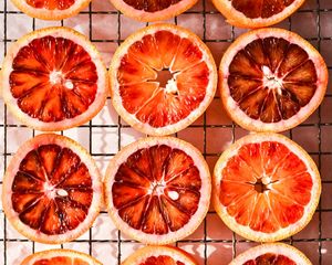 Preview wallpaper orange, fruit, citrus, mesh