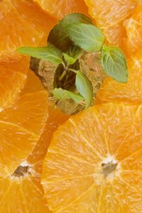 Preview wallpaper orange, peeled, ripe, citrus