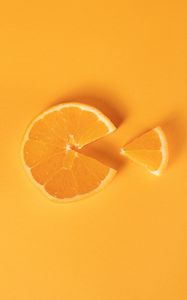 Preview wallpaper orange, slice, citrus