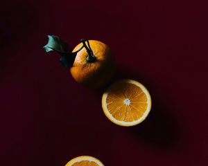 Preview wallpaper orange, slices, citrus, fruit