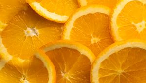 Preview wallpaper orange, slices, fruit, citrus, macro