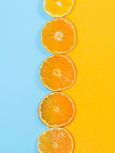 Preview wallpaper orange, slices, fruit, citrus