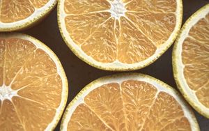 Preview wallpaper oranges, citrus, slice
