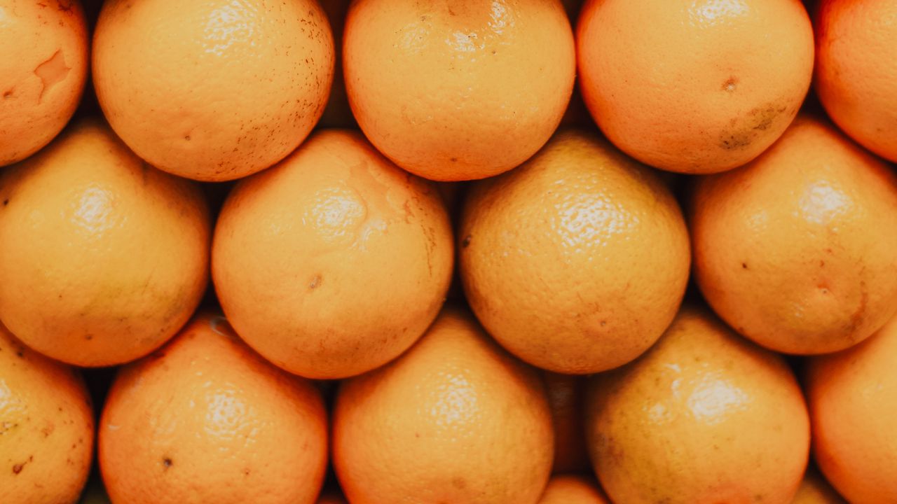 Wallpaper oranges, fruits, citrus, orange