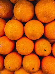 Preview wallpaper oranges, fruits, citrus, orange, fresh