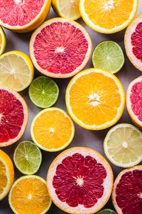 Preview wallpaper oranges, grapefruits, lemons, limes, fruits, citrus